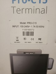 The Pro-C15 Terminal by Epos Now, an all-in-one Point of Sale (POS) system…