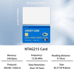 Ultra-Lightweight 12-Pack NFC Tags – Printable, Durable & Versatile Solutions