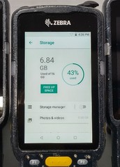 Zebra MC330K Mobile Handheld Computer Scanner No Batteries Tested Lot of 5