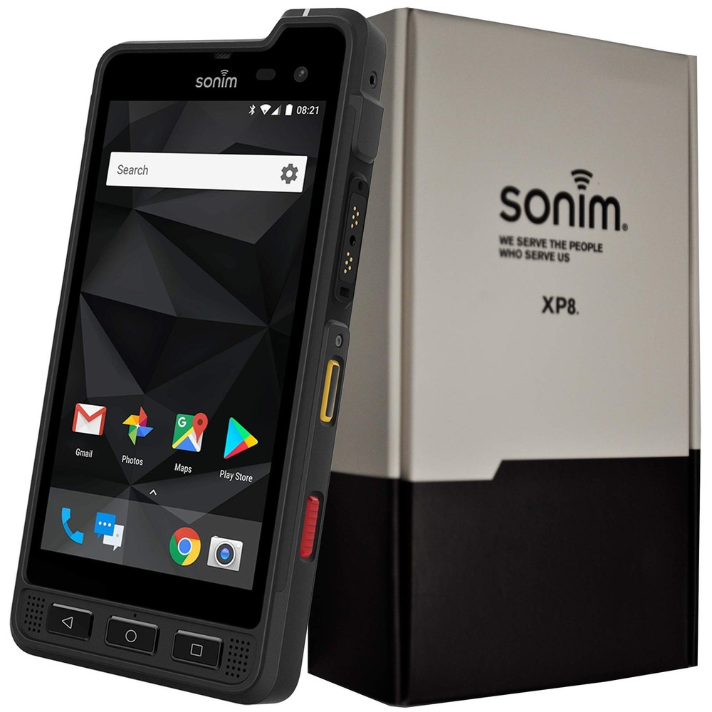 Sonim XP8 XP8800 Dual-SIM 64GB Unlocked 4G/LTE Rugged Smartphone Black – Renewed