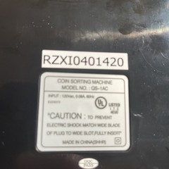 Royal Sovereign Quick Sort Coin Sorter Counter Machine QS-1AC Tested-Works