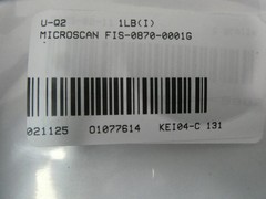 Microscan QX-870 FIS-0870-0001G Bar Code Scanner