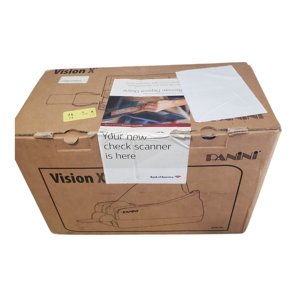 Panini Vision 1 – Single Feed Portable Check/Document Scanner – V1B.IJ.1