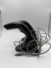 2 x Datalogic Heron D130 Black Handheld Barcode Scanner with Stand WORKS!