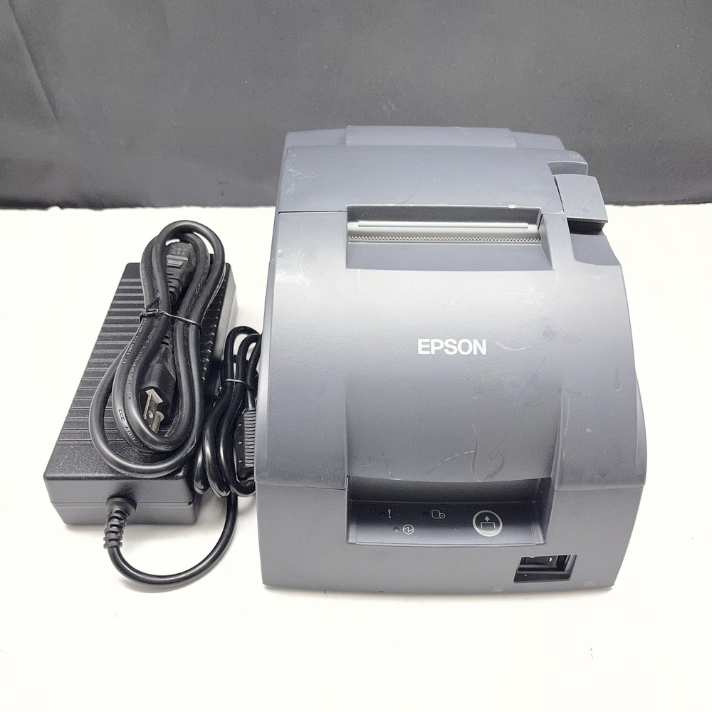 Epson TM-U220IIB M384B Point Of Sale Kitchen Receipt Printer Ethernet J7