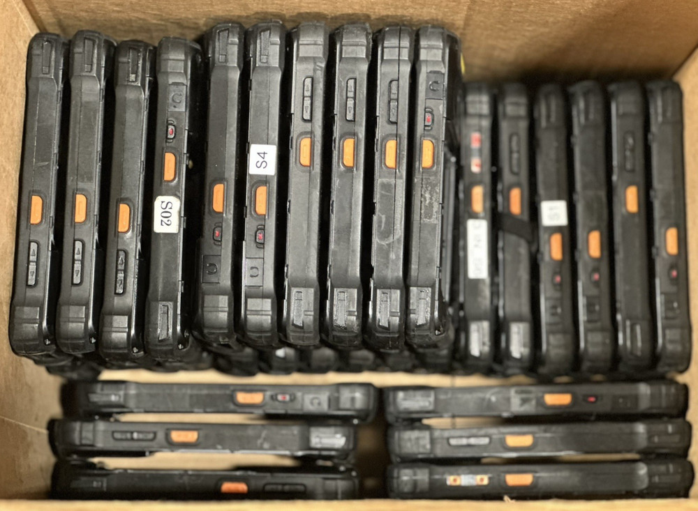 Lot of 50 Janam XT3 Mobile Touch Computer Barcode Scanner-No Battery