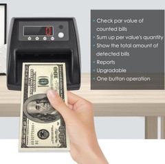 New BISOFICE Model NX-125 Mini UV Counterfeit Bill Detector Euro/USD/GBP, Box