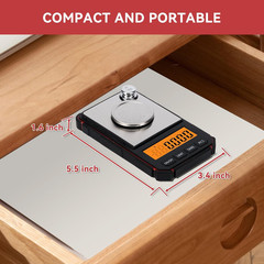 TADA Digital Coin Scale 100G/0.001G for Coin Collectors, Bank Tellers | Pocket M