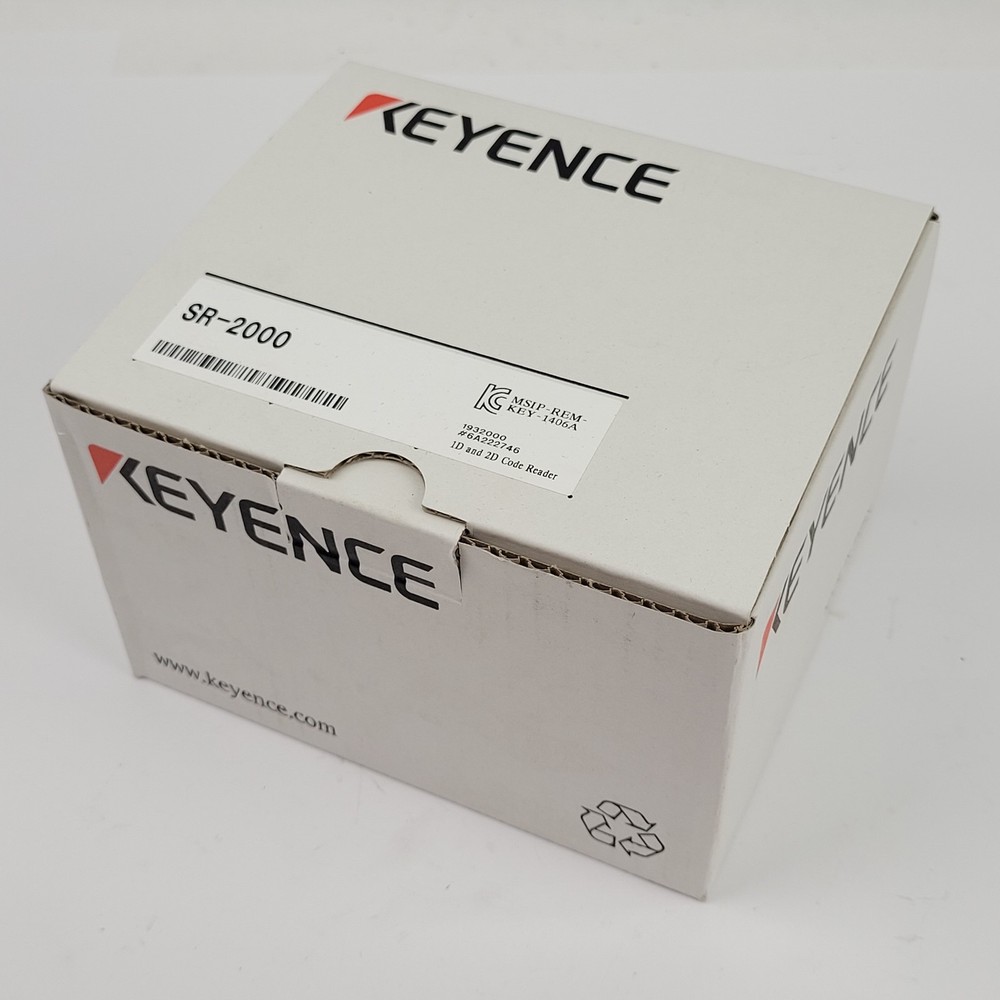 Keyence SR-2000 Scanner, 24V DC, 1600mA – NEW