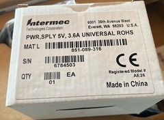 INTERMEC SR61BHP-CB-001 Extended Range 2D Imager Handheld Scanner Kit NEW IN BOX