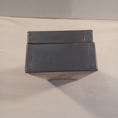 Asco Vintage Lock Box Moldmaster Cash Till Portable 10x5x3 NO KEY Gray Metal