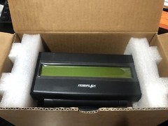 New PD-305-B PD300 PD305B Posiflex Jiva Customer Display 2×20 characters LCD