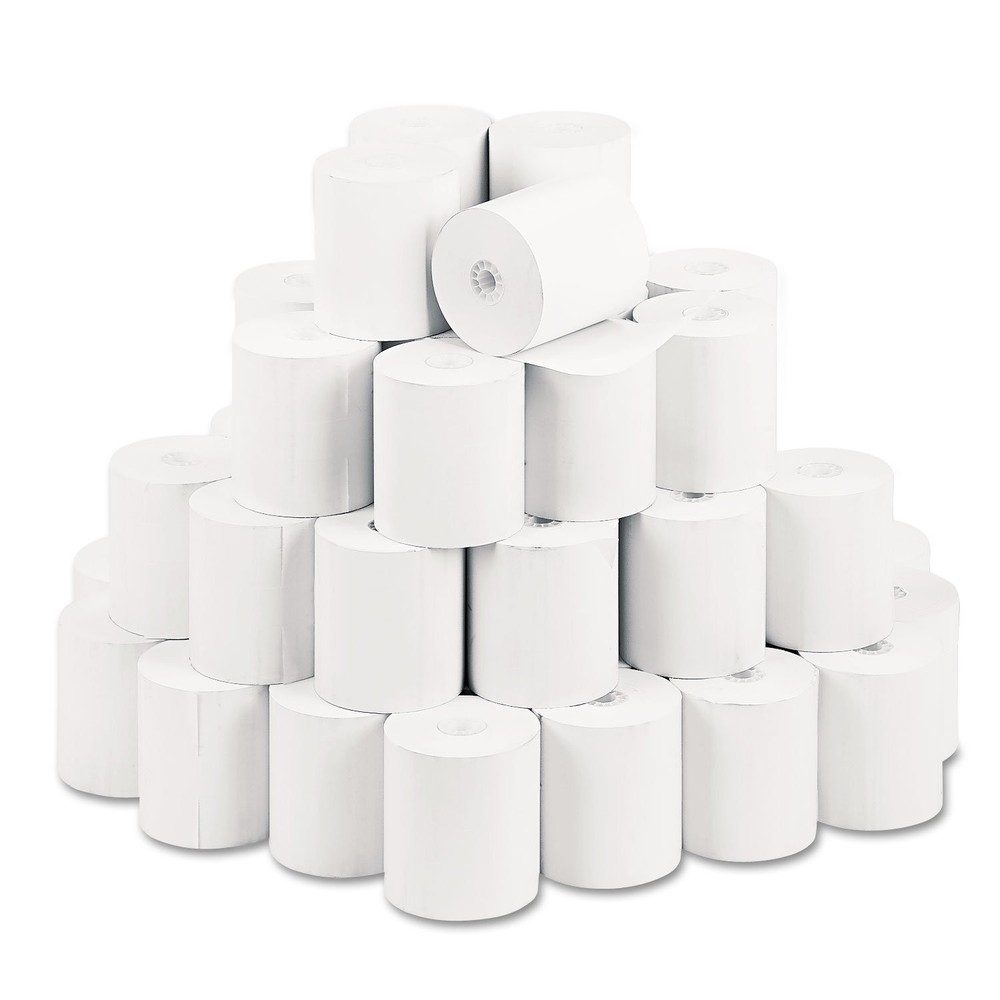 PM Company PMC05214 POS/Cash Register 3 1/8 Inch x 230 Feet 50 Rolls Per Unit