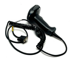 Keyence HR-100 Rev. P Handheld Barcode Reader w/ HR-1C3RB Communication Cable