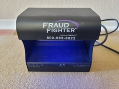 Fraud Fighter UV Counterfeit Bill Detection Scanner UV-16