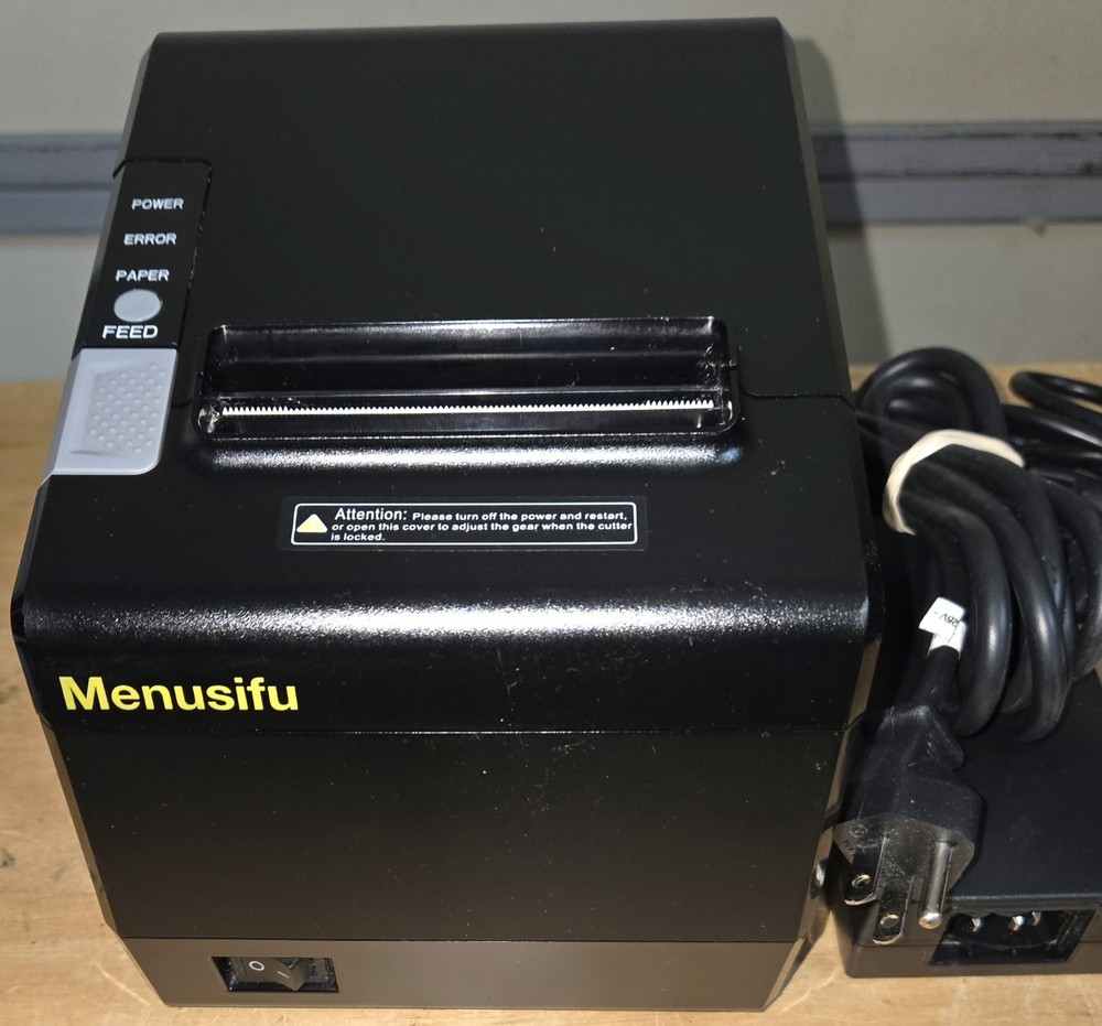 Menusifu Model M-S 850-USE POS Thermal Receipt Printer w USB, Ethernet & Serial