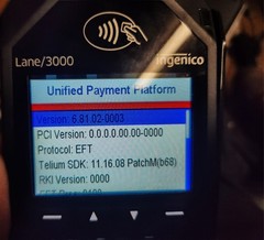 Lot of 4 Ingenico lane 3000 CL/ETH Complete with USB Cable & Power Supply.