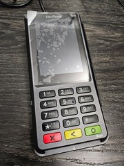Verifone P400 Plus Stripe Credit Card Terminal, tested, turns on