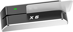 X6 BT Bluetooth Magnetic VIP Card Reader Writer USB 3 Tracks Swipe Encoder [Upgr