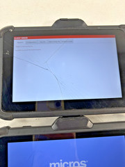Lot of 15 Micros Oracle DT317CR Mobile POS Ruggedized Tablet With 2 Docks
