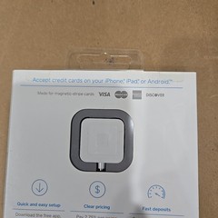 NEW Square Credit Card Reader for iPhone, iPad and Android