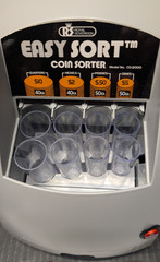 Royal Sovereign Easy Sort Coin Sorter C0-2000 Tested & Working