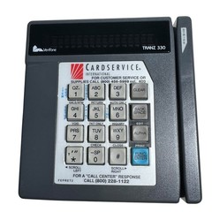 VeriFone Tranz 330 POS Credit Card Terminal Reader Retriever Turns On Untested