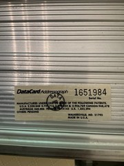 DataCard Vintage Addressograph Manual Credit Card Machine