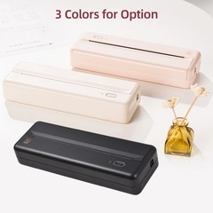 A4 Portable Paper Printer Wireless BT Connect Thermal Printing Mobile AQEB