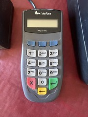 Verifone Credit Card Reader Quartet Pinpad 1000se Working Paymentech Terminal