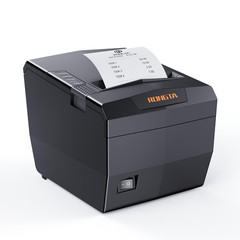 Rongta Pos Receipt Printer 80Mm Thermal Printer Usb/Serial/Ethernet And Auto