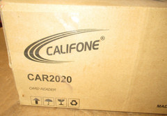 Califone CardMaster CAR2020 Magnetic Card Reader w/Power Adapter