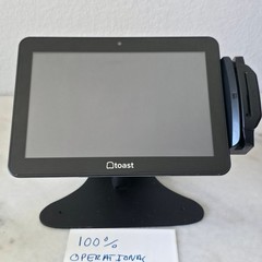 Toast Point Of Sale Terminal with Credit Card Reader & ELO ESY10i1 Touch Monitor