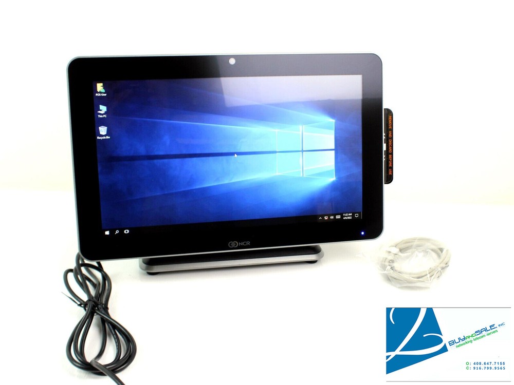 NEW NCR 7703-3518-8801 18.5″ POS Terminal 16GB 240GB SATA w/ Intel i5-6500T NOB