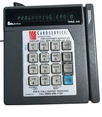 VeriFone Tranz 330 POS Credit Card Terminal Reader Retriever Turns On Untested