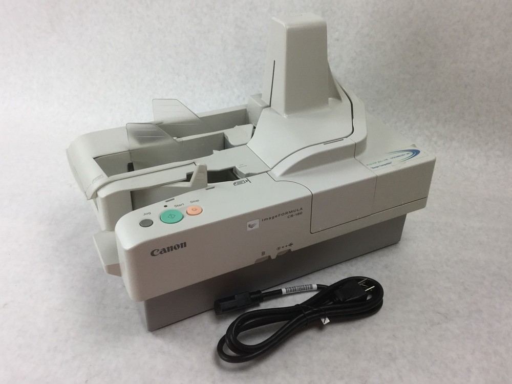 Canon CR180 Check Scanner Includes Power Supply