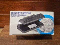 Portable Desktop Counterfeit Bill Detector,Bill Marker Checker,UV Ultraviolet…