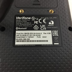 Verifone P400 Plus NAA Touch WIFI/BT 512MB+512MB STD Keypad M435-003-04-NAA-5