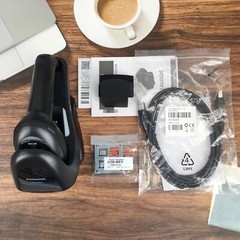 Datalogic GM4500-BK-433K1 433MHz Wireless Barcode Scanner w/ USB Cable & Cradle