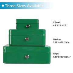 Cash Box with Money TrayLocking Cash Box with Combination LockMoney Box with …