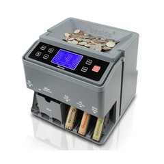 Cassida C300 Professional USD Coin Counter, Sorter and Wrapper/Roller, 300 co…
