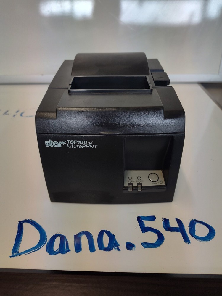 Star Micronics TSP100 Direct Thermal Monochrome Printer, USB – Gray