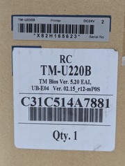 Epson TM-U220B M188B Dot Matrix POS Receipt Printer Ethernet USB – New Open Box