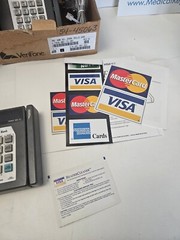 Lot of 3 Verifone Tranz 380 X2 Credit Card Processing Terminal Machine