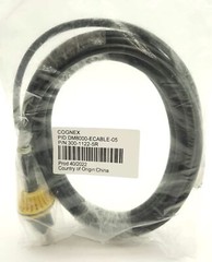 Cognex DM8000-ECABLE-05 Dataman Barcode Reader Scanner Ethernet Cable, 5m, RJ45