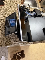 Complete Toast System Toast Flex POS Tt200 Dual Screen W/ Cash Drawer & Printer