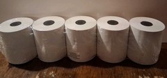 30 Rolls of Thermal Cash Register Paper 3 1/8 Inches Thick