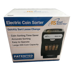 Royal Sovereign QS-1AC Electric Coin Sorter | 156 Coins/Min, Anti Jam Tech | NEW