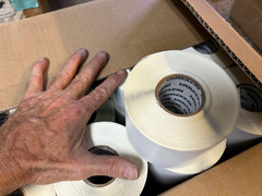 30x Bizerba 70mm x 147 feet Label Rolls NIR FDT-BL-AT-1 ,5″-1764-IR-30C-Biz 0251