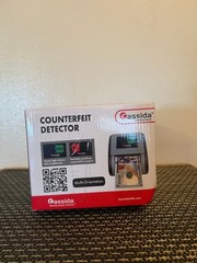 Cassida InstaCheck Counterfeit Detector IR MG UV Compact Gray Money Checker